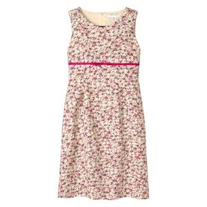Vtg Y2K Coquette Micro Floral Babydoll Dress Womens Size 6 Cottagecore Romantic